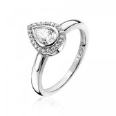 ZINZI ring ZIR1303 - Zilver 925 - Zirkonia