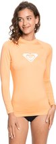 Roxy - UV Zwemshirt voor dames - Longsleeve - Whole Hearted - Zalm - maat XL