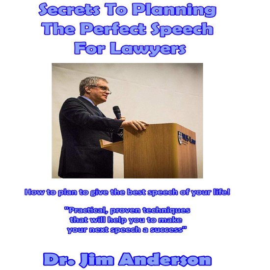 Secrets to Planning the Perfect Speech for Lawyers - cover