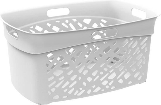 Panier à linge EDA Alméria - 45 L - Wit