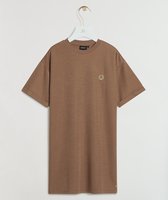 JOSH V     ROCHELLA T-shirt jurk Bruin - Maat L