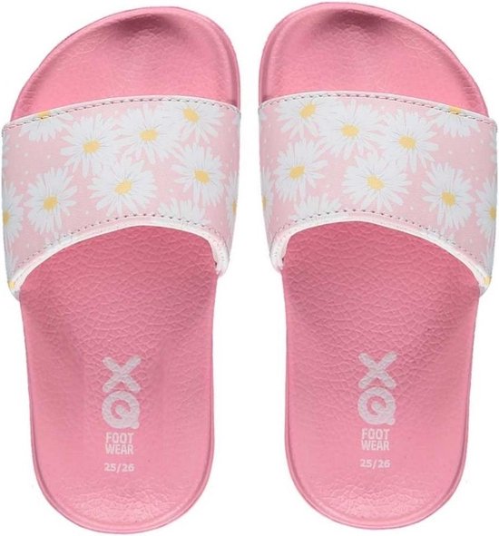 Xq Footwear Badslippers Meisjes Polyester Roze Maat 25/26 | bol.com