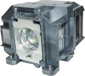Beamerlamp geschikt voor de EPSON POWERLITE W16 beamer, lamp code LP67 / V13H010L67. Bevat originele P-VIP lamp, prestaties gelijk aan origineel.