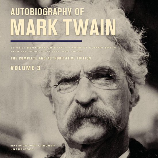 Autobiography of Mark Twain, Vol. 3 - cover
