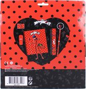 Miraculous Schrijfset Ladybug Meisjes Rood/zwart 7-delig