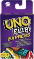 Afbeelding van het spelletje UNO Flip Express - double sided cards - change the game - dubbelzijdige kaarten - Mattel