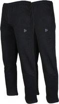 2-Pack Donnay Joggingbroek rechte pijp - Sportbroek - Heren - Maat XL - Zwart