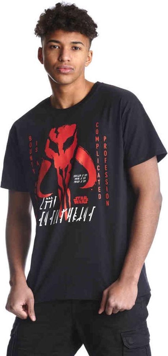Disney The Mandalorian Heren Tshirt -XXL- Complicated Profession Zwart