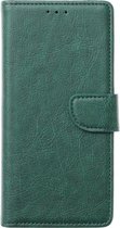 Portemonnee Book Case Hoesje Geschikt voor: Samsung Galaxy A02s groen