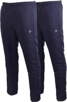 Lot de 2 pantalons Donnay Micro fiber - Jambe droite - Pantalons de sport - Homme - Taille XXL - Marine