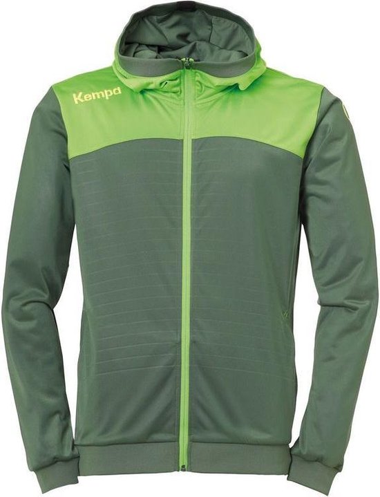 Kempa Emotion 2.0 Jas met Capuchon Dragon Groen-Hope Groen Maat L