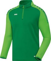 Jako Champ Ziptop Sport Groen-Zacht Groen Maat S