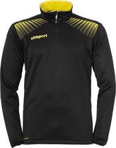 Uhlsport Goal 1/4 Zip Top Zwart-Limoen Geel Maat XL