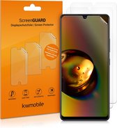 kwmobile 3x screenprotector voor Samsung Galaxy A42 5G - beschermende folie voor smartphone