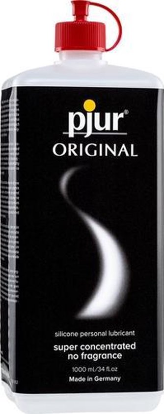 Pjur Original Massage- en Glijmiddel - 1000 ml - Drogisterij - Glijmiddel - Transparant - Discreet verpakt en bezorgd