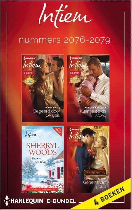 Cover van het boek 'Intiem e-bundel nummers 2076-2079, 4-in-1'