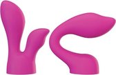 Palm Sensuals Massager Heads - Vibo's - Vibrator Opzetstukken - Roze - Discreet verpakt en bezorgd