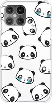 Apple iPhone 12 Pro Hoesje - Mobigear - Design Serie - TPU Backcover - Panda - Hoesje Geschikt Voor Apple iPhone 12 Pro