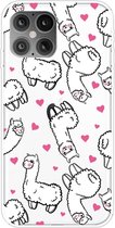 Apple iPhone 12 Pro Max Hoesje - Mobigear - Design Serie - TPU Backcover - Alpaca - Hoesje Geschikt Voor Apple iPhone 12 Pro Max