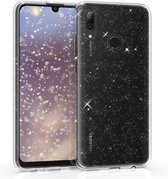 kwmobile hoes voor Huawei P Smart (2019) - backcover voor smartphone - Intense Glitter design - transparant