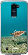 LG K10 (2016) Hoesje Transparant TPU Case - Turtle #ffffff