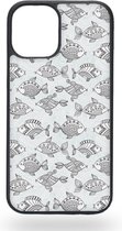 Funky blue fish Telefoonhoesje - Apple iPhone 12 mini