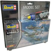 1:72 Revell 63710 Combat Set Bf109G-10 & Spitfire Mk.V - Model Set Plastic Modelbouwpakket