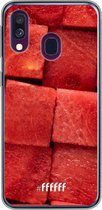Samsung Galaxy A50 Hoesje Transparant TPU Case - Sweet Melon #ffffff