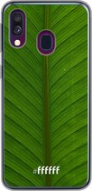 Samsung Galaxy A50 Hoesje Transparant TPU Case - Unseen Green #ffffff