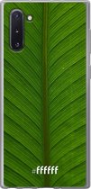 Samsung Galaxy Note 10 Hoesje Transparant TPU Case - Unseen Green #ffffff