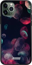 iPhone 11 Pro Hoesje TPU Case - Jellyfish Bloom #ffffff