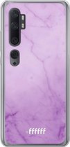 Xiaomi Mi Note 10 Hoesje Transparant TPU Case - Lilac Marble #ffffff