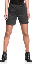 Pussy Deluxe Korte broek -XS- Sweet Cherries&Dotties Zwart/Wit