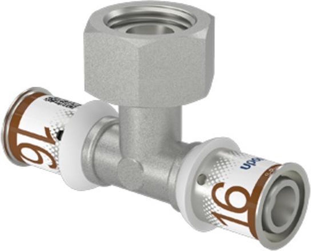 Uponor S-Press PLUS SK-T-stuk Geberit 16-G1/2"FT-16, 1070659
