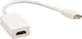 Valueline CABLE-1107-0.2 kabeladapter/verloopstukje mini Display Port HDMI Wit