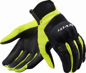 Rev'it Mosca H2O Handschoen zwart/fluo geel