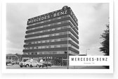 Walljar - Mercedes-Benz '71 - Muurdecoratie - Poster met lijst