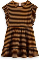 Scotch & Soda - Jurk - Bruin - Maat 152