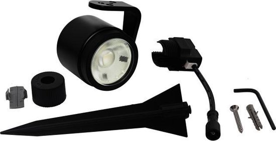 Ludeco tuinpaal Ivan 12V startersset zwart 3 stuks kopen? Tuinverlichting 12 Volt