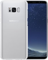Samsung Galaxy S8 Hoesje Siliconen Case Cover - Samsung S8 Hoesje Cover Hoes Siliconen - Transparant