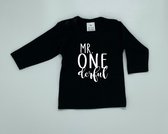 Shirt Mr one derful - Zwart, 68