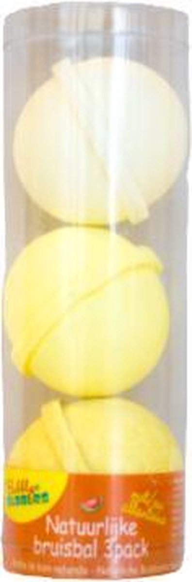 BubblyBUBBLES® - Natuurlijke Bruisbal Jellibelli - 3pack - Oranje