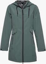 Kjelvik dames softshell jas waterafstotend - Groen - Maat L - Winddicht - Ademend materiaal