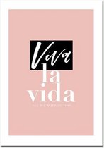 Beauty Poster Viva - 30x40cm Canvas - Multi-color