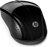 HP 220 muis Ambidextrous RF Draadloos Zwart LED 1600 DPI