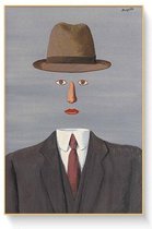 Rene Magritte Poster 12 - 40x60cm Canvas - Multi-color