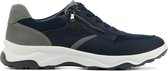 Waldlaufer Mannen Leren    Lage sneakers / Herenschoenen  718003 - Blauw - Maat 43