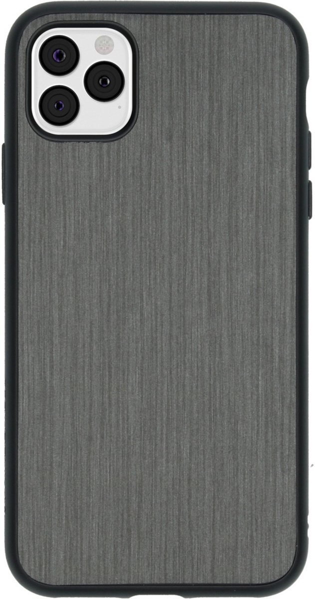 RhinoShield SolidSuit Apple iPhone 11 Pro Max Hoesje Brushed Steel