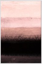 JUNIQE - Poster in kunststof lijst Shades of Pink -40x60 /Roze & Wit