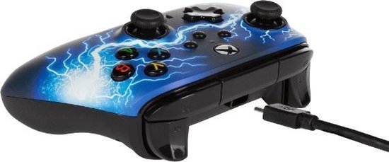 PowerA Geavanceerde Bedrade Controller - Xbox Series X + S & Xbox One - Arc Lightning - POWERA